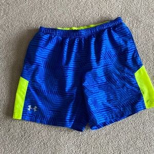 Men’s lined Under Armour swimming trunks in an extra large.